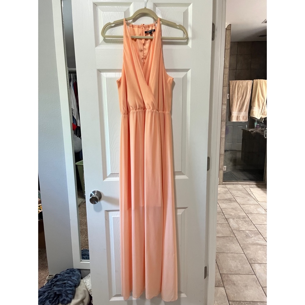 Gianni Bini Peach Maxi Dress